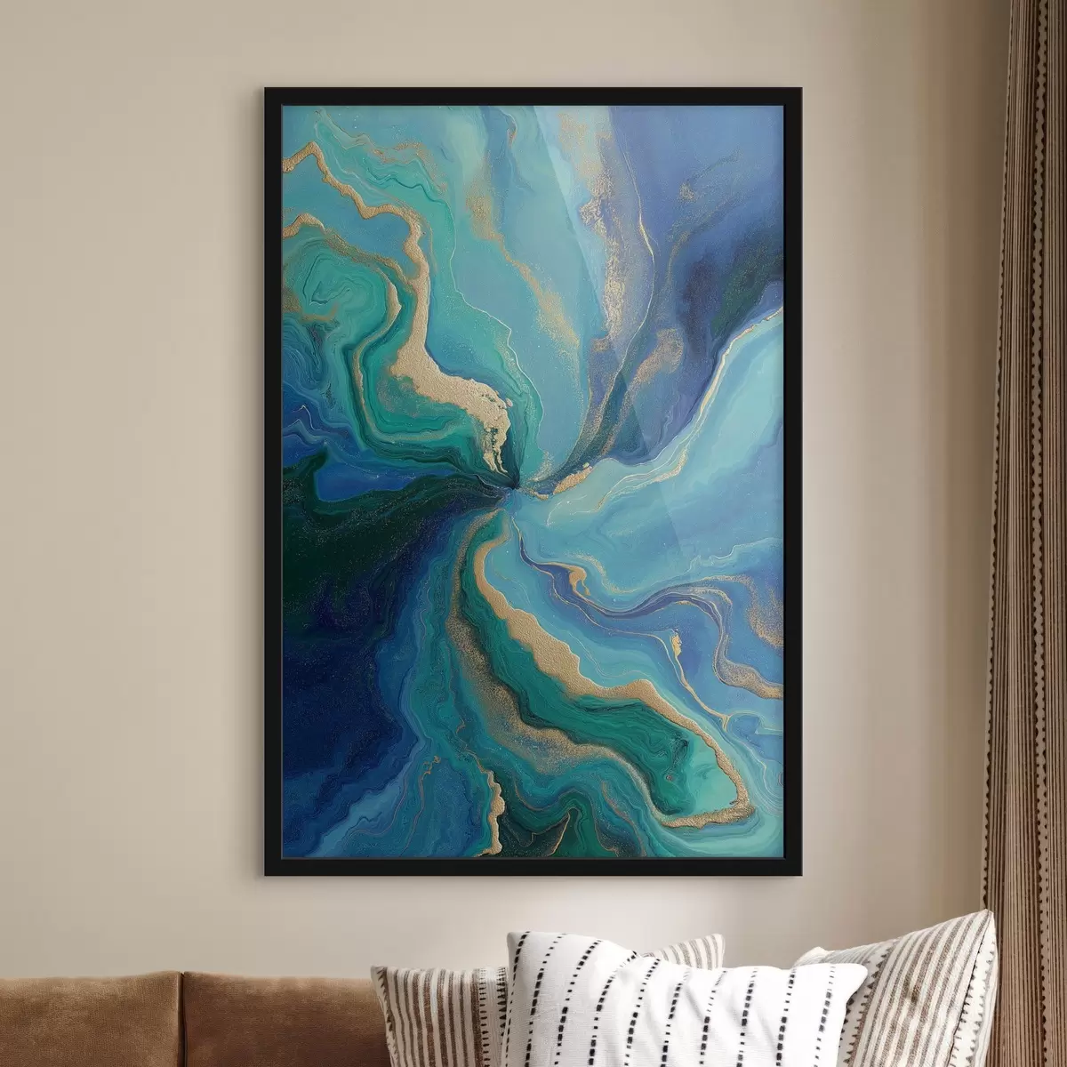 Poster Fluss f46054