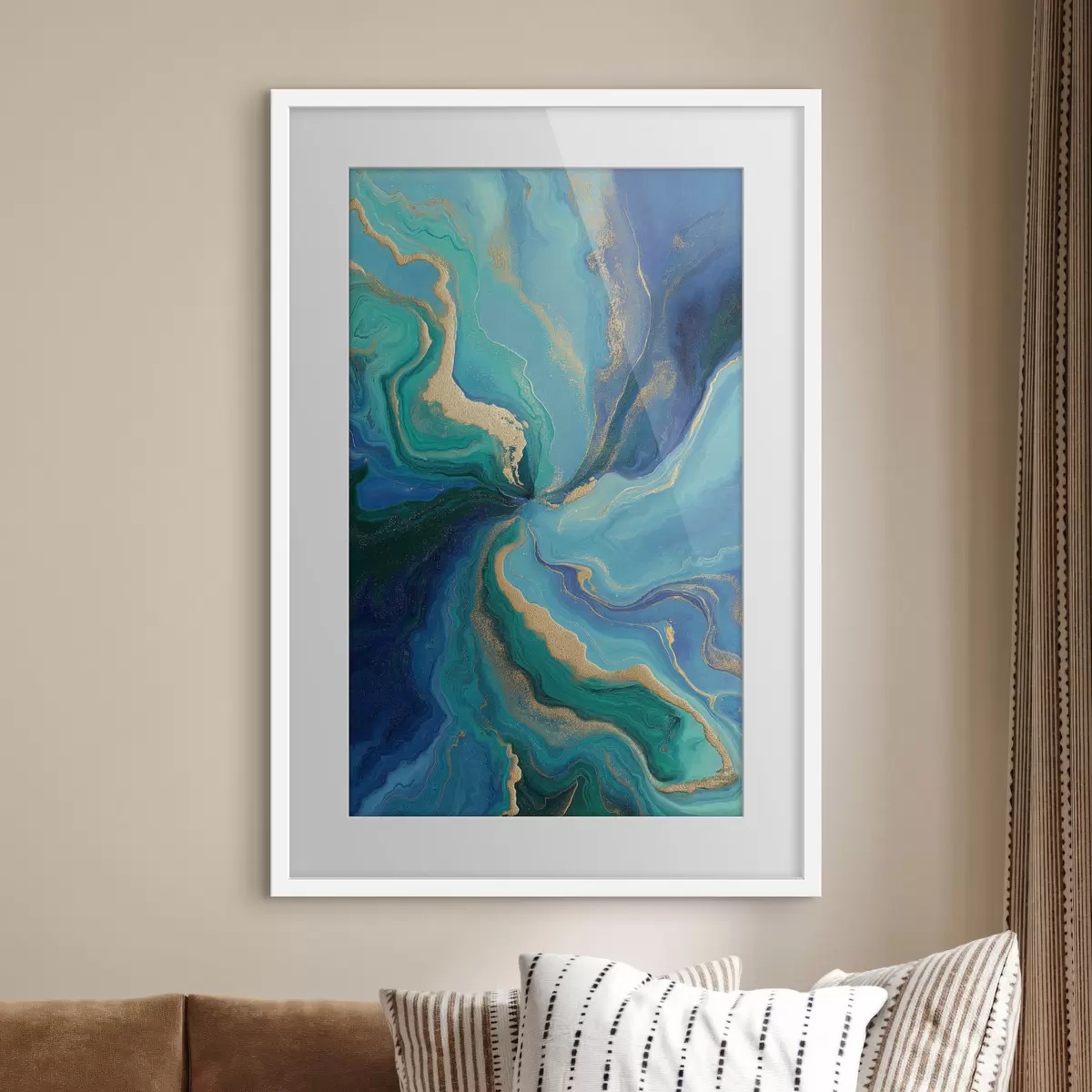 Poster Fluss f46054