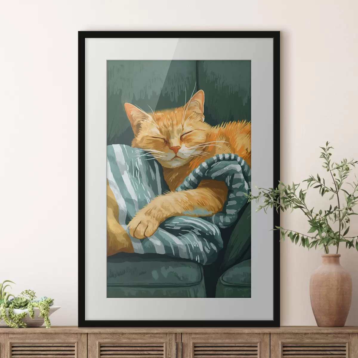 Poster Katzenruhe f46055