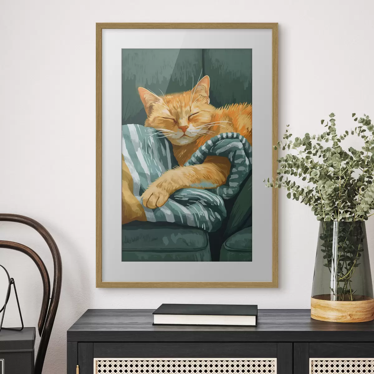 Poster Katzenruhe f46055