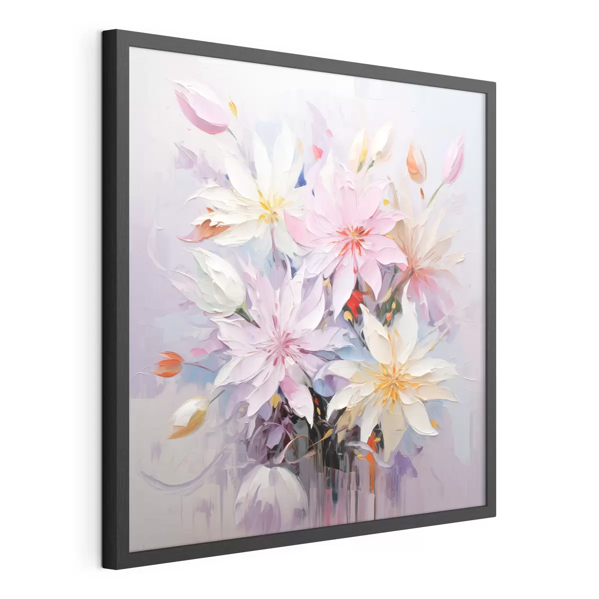 Poster Blumenstrauß im Ölgemälde-Stil f45738