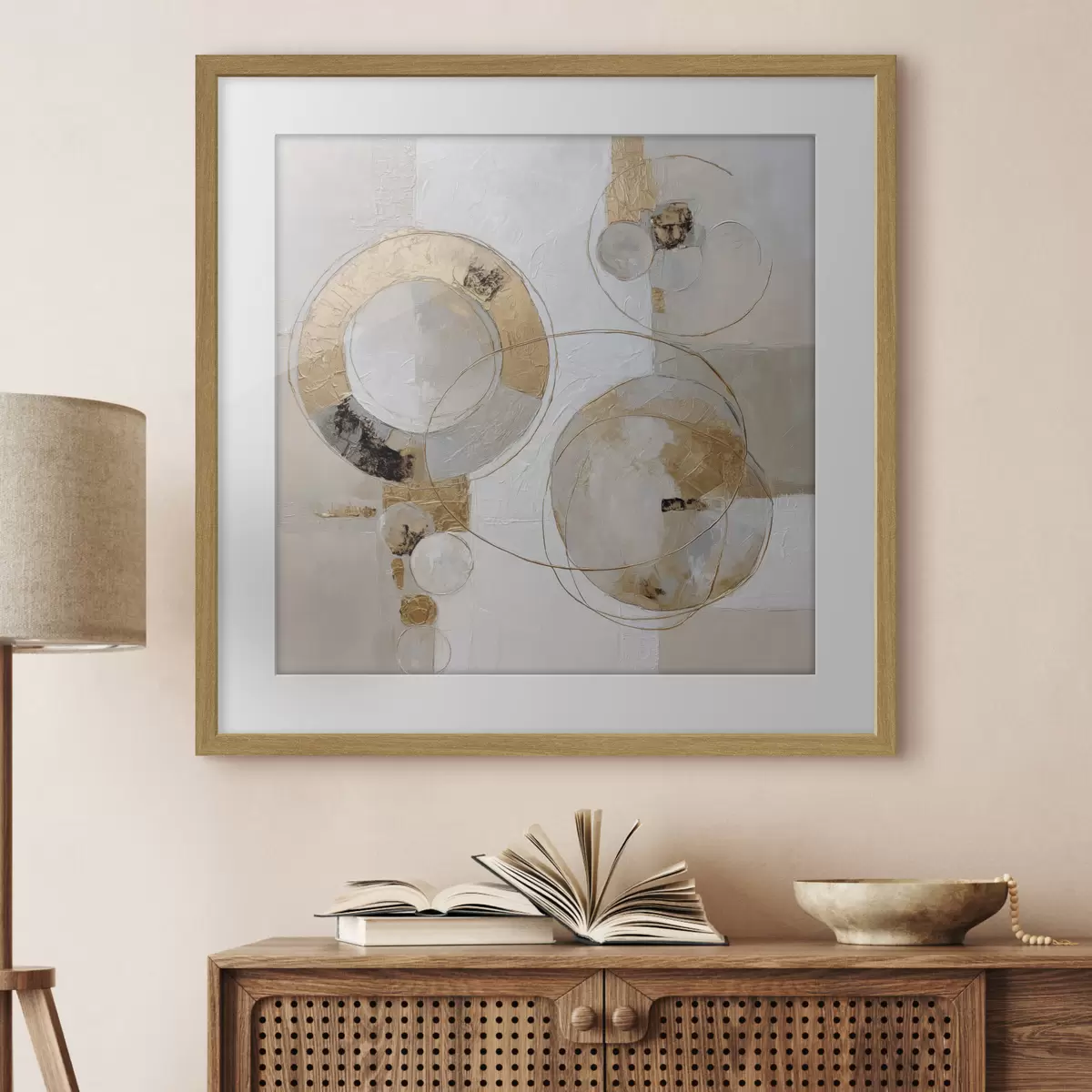 Poster Kreise und Nostalgie f45851