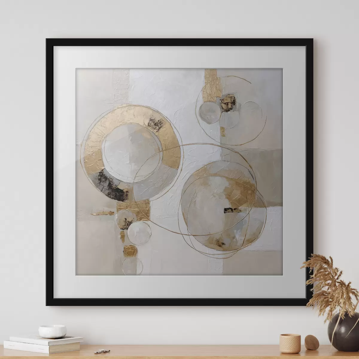 Poster Kreise und Nostalgie f45851