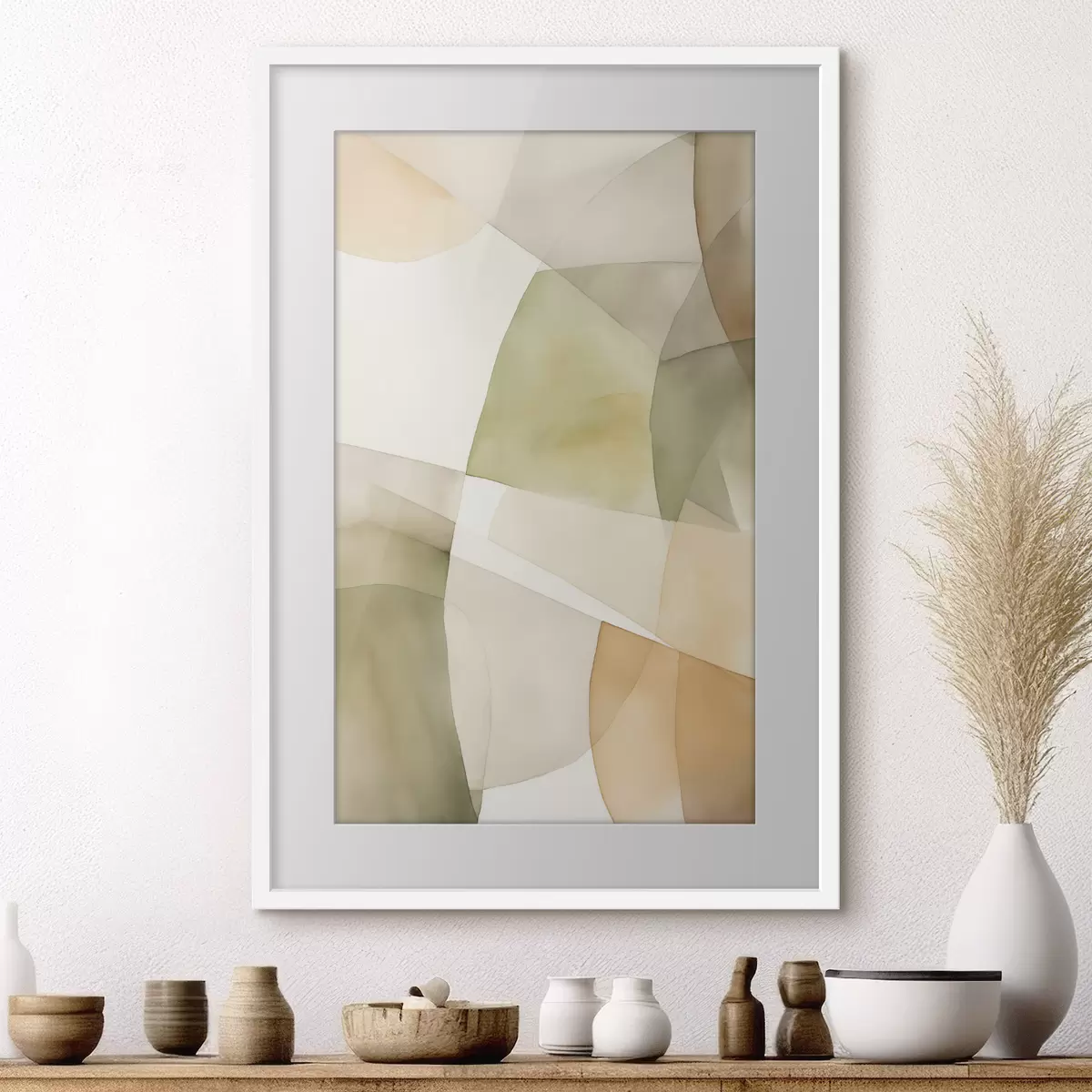 Poster Geometrie und Anmut f45928