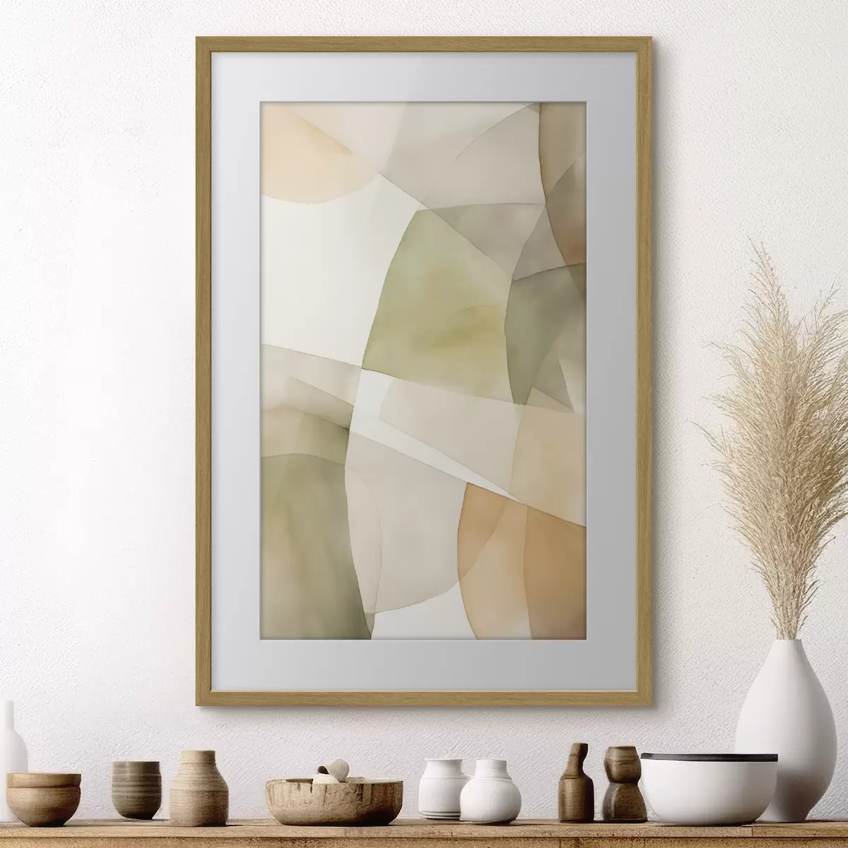 Poster Geometrie und Anmut f45928