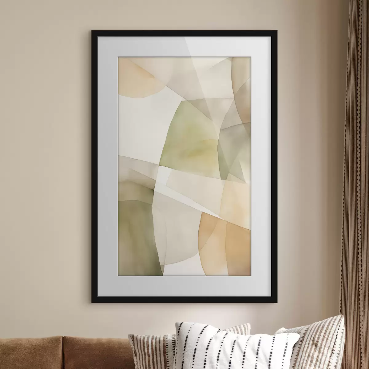 Poster Geometrie und Anmut f45928