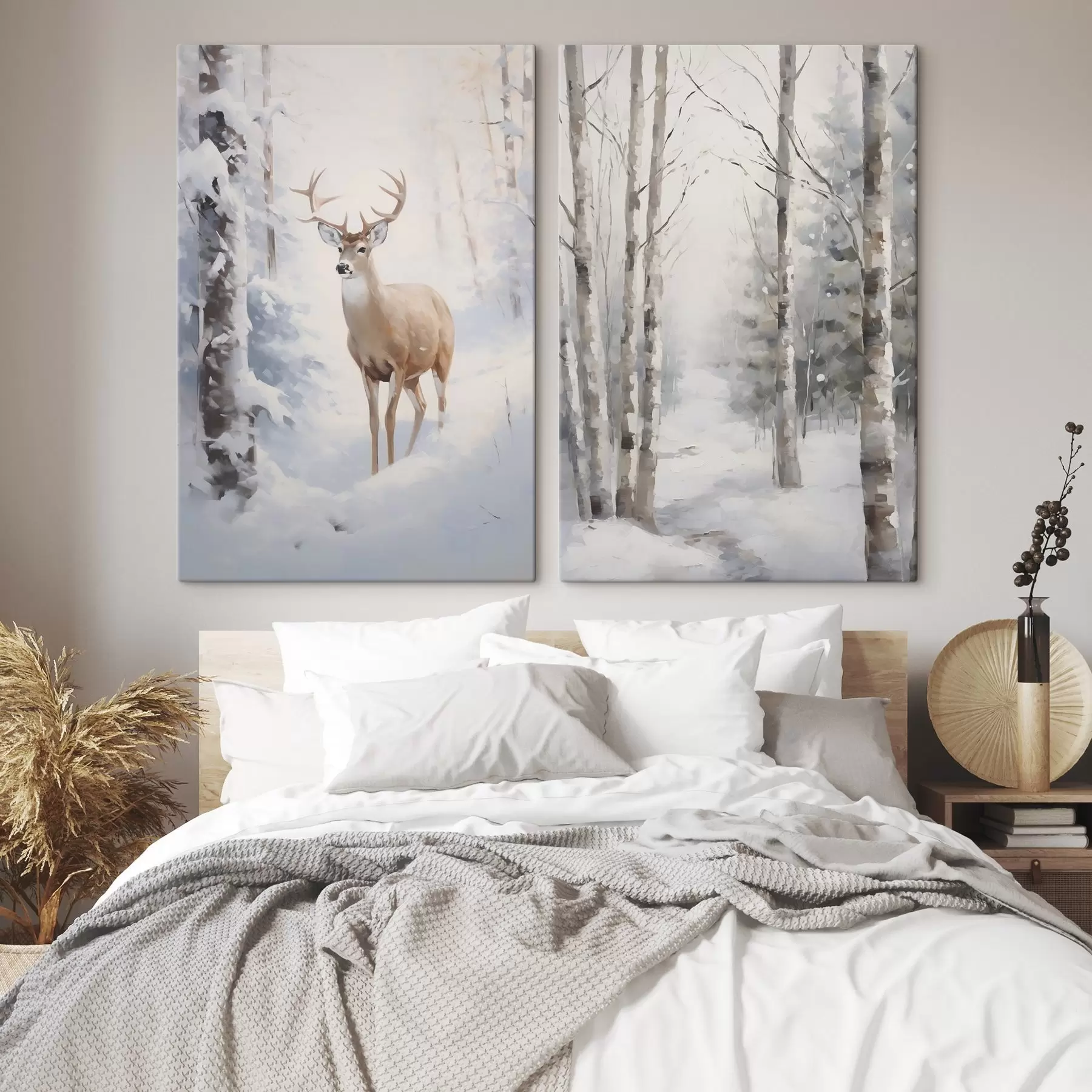Fototapete Winterwaldlandschaft m00836