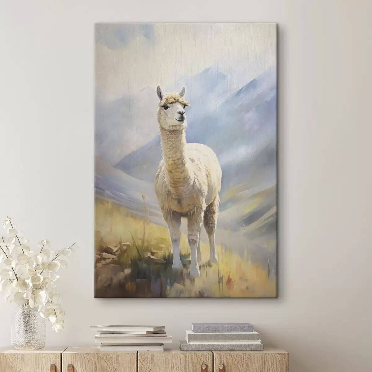 Fototapete Lama s46196