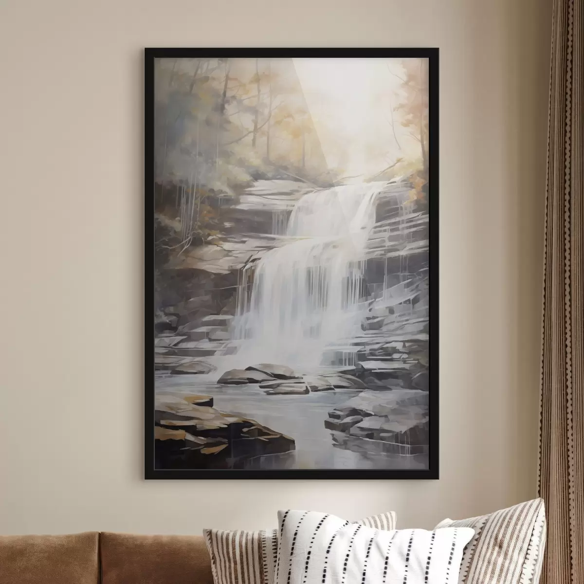 Poster Wasserfall f46197