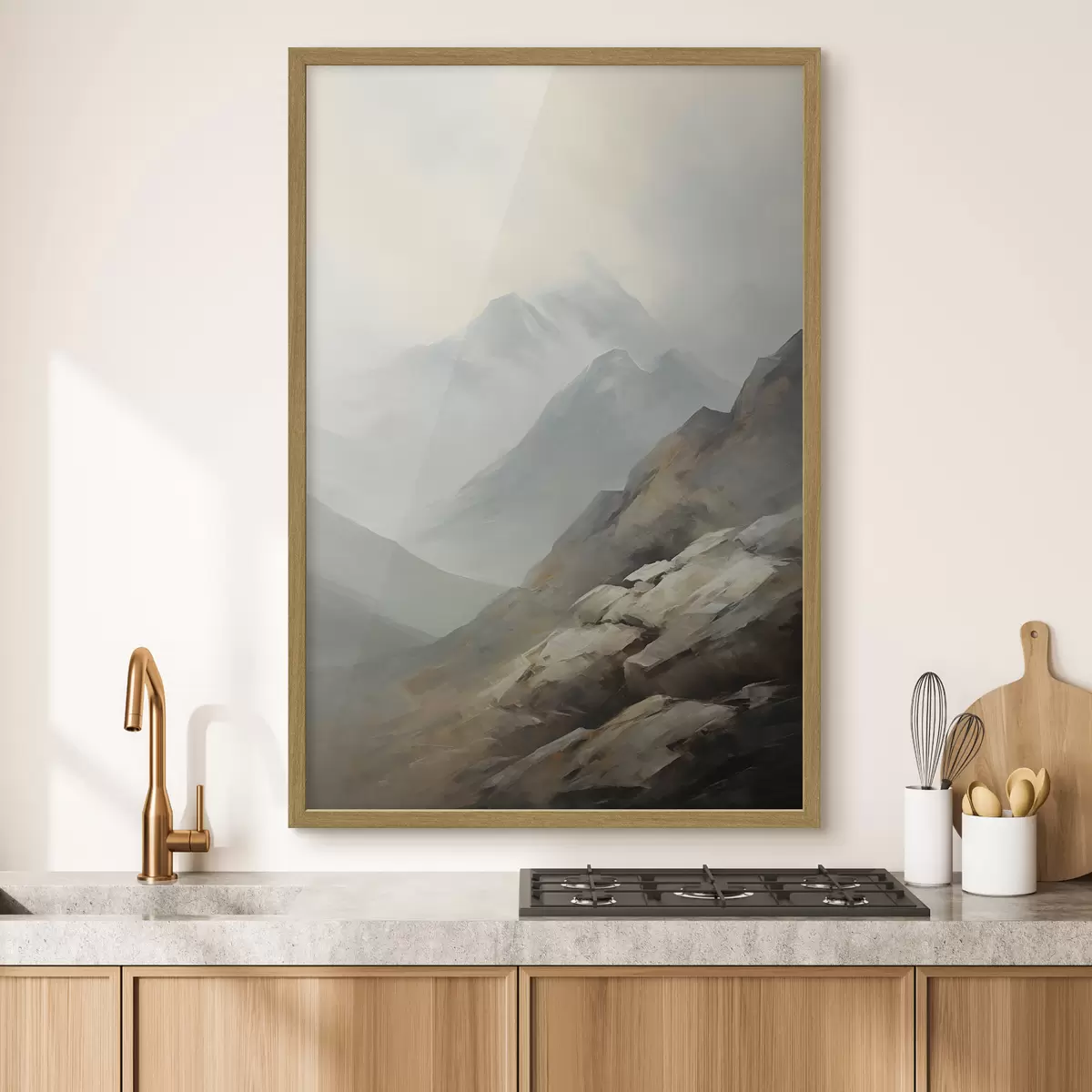Poster Berglandschaft f46201