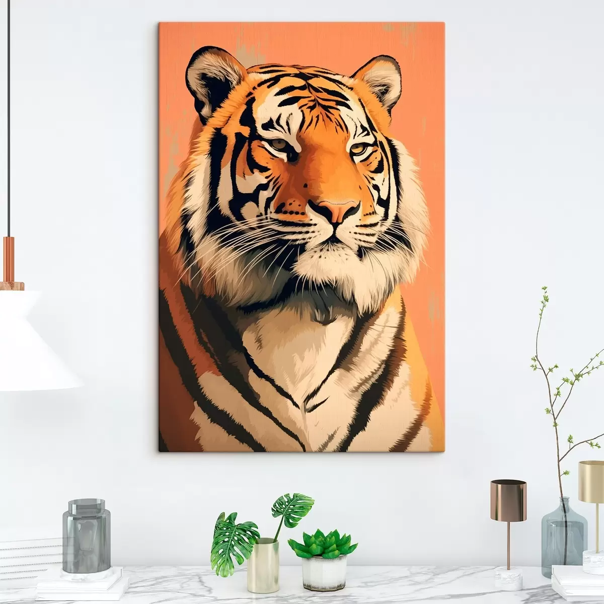 Fototapete Tiger s46205