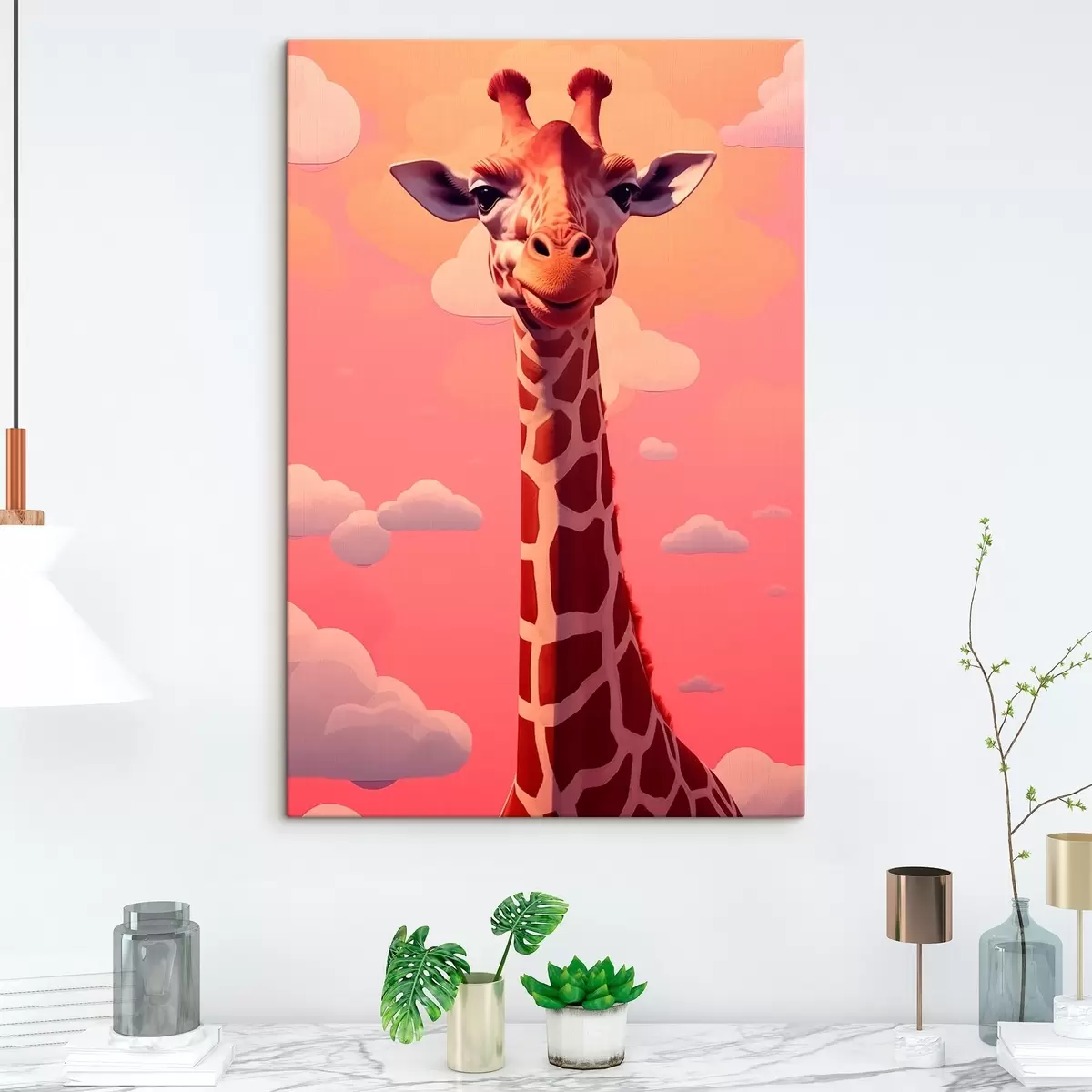 Fototapete Giraffe s46221