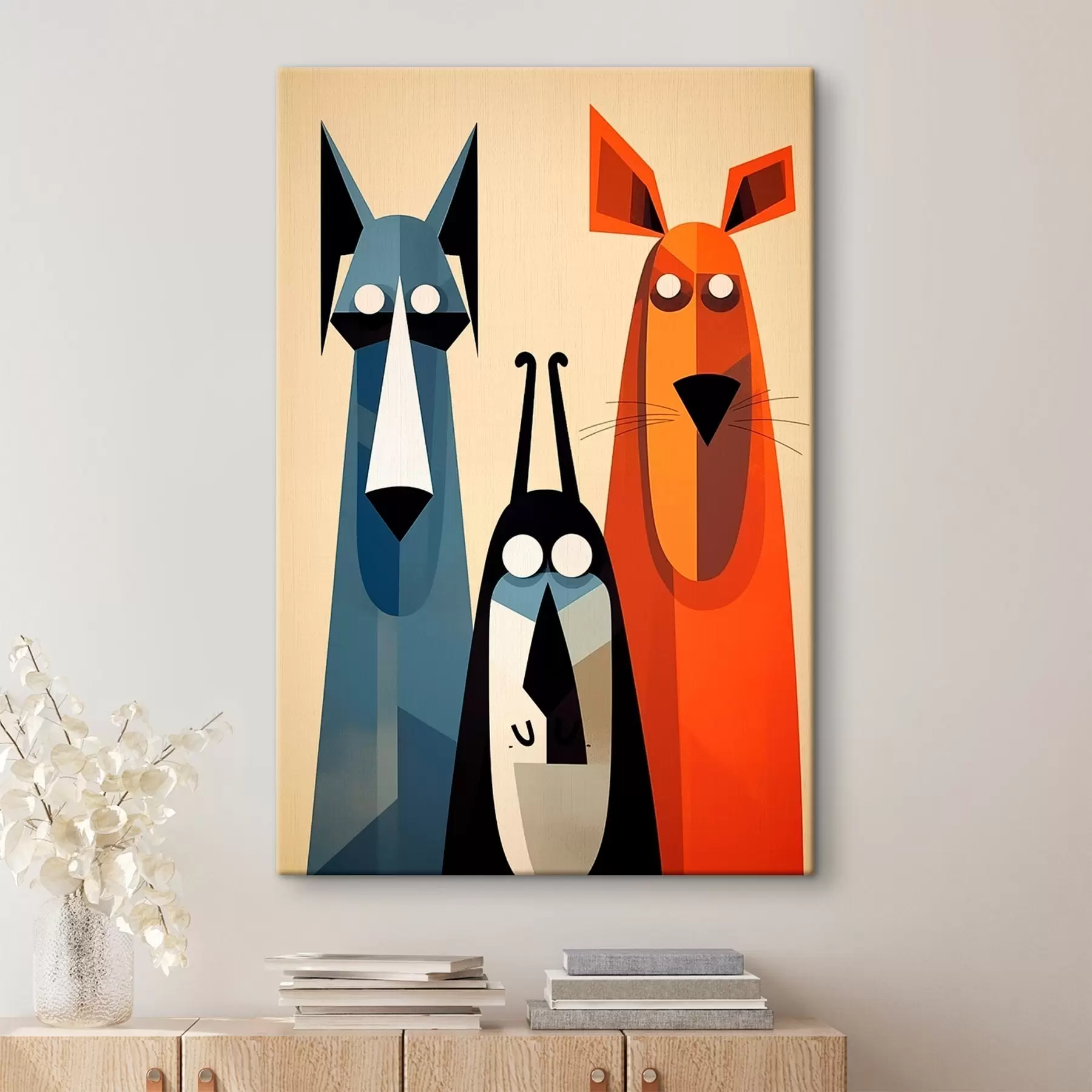 Fototapete Zusammenfassung Hunde s46237