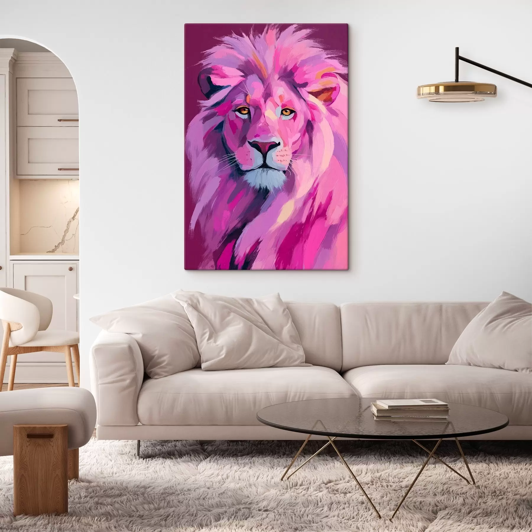 Fototapete Löwe s46243