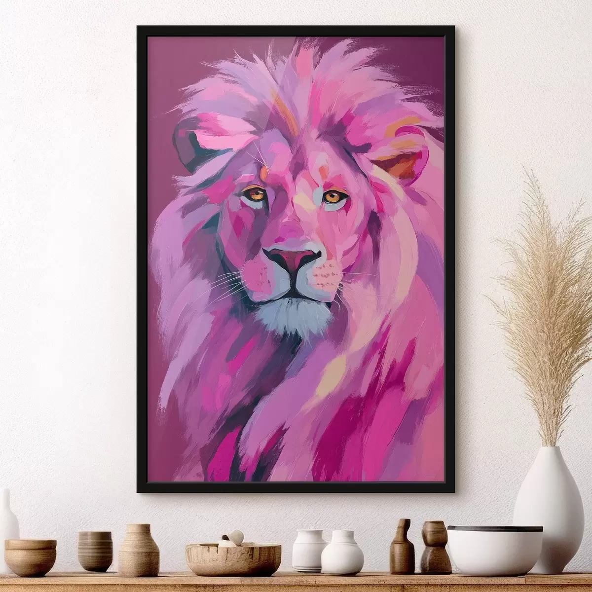 Poster Löwe f46243