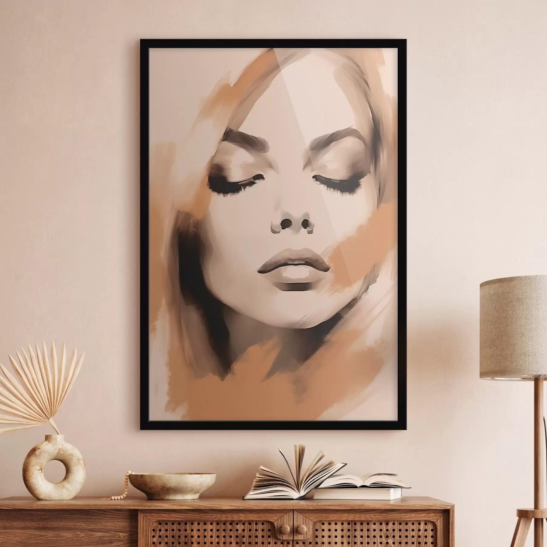 Fototapete Weibliches Porträt f46247