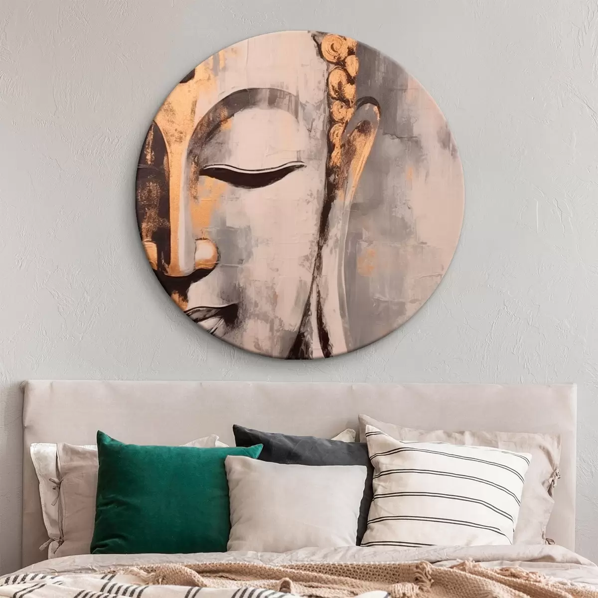 Runde Wandbilder Buddha r46216