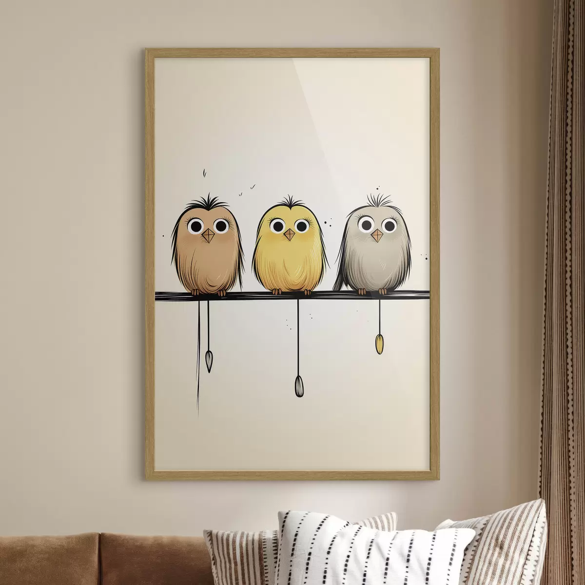 Poster Süße Küken f46071