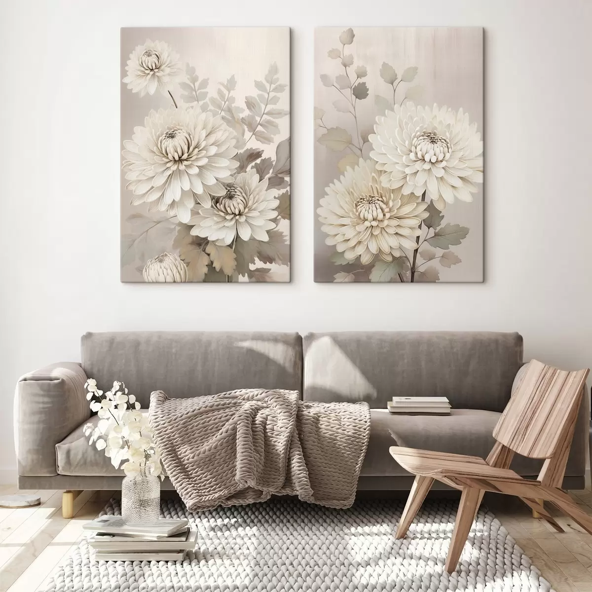 Fototapete Abstrakte Chrysanthemen m00856