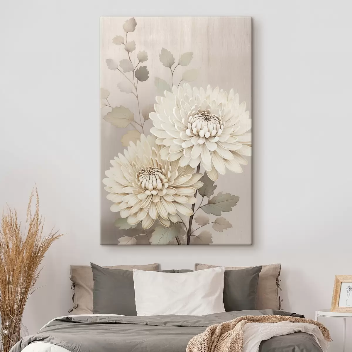 Fototapete Abstrakte Chrysanthemen s46257