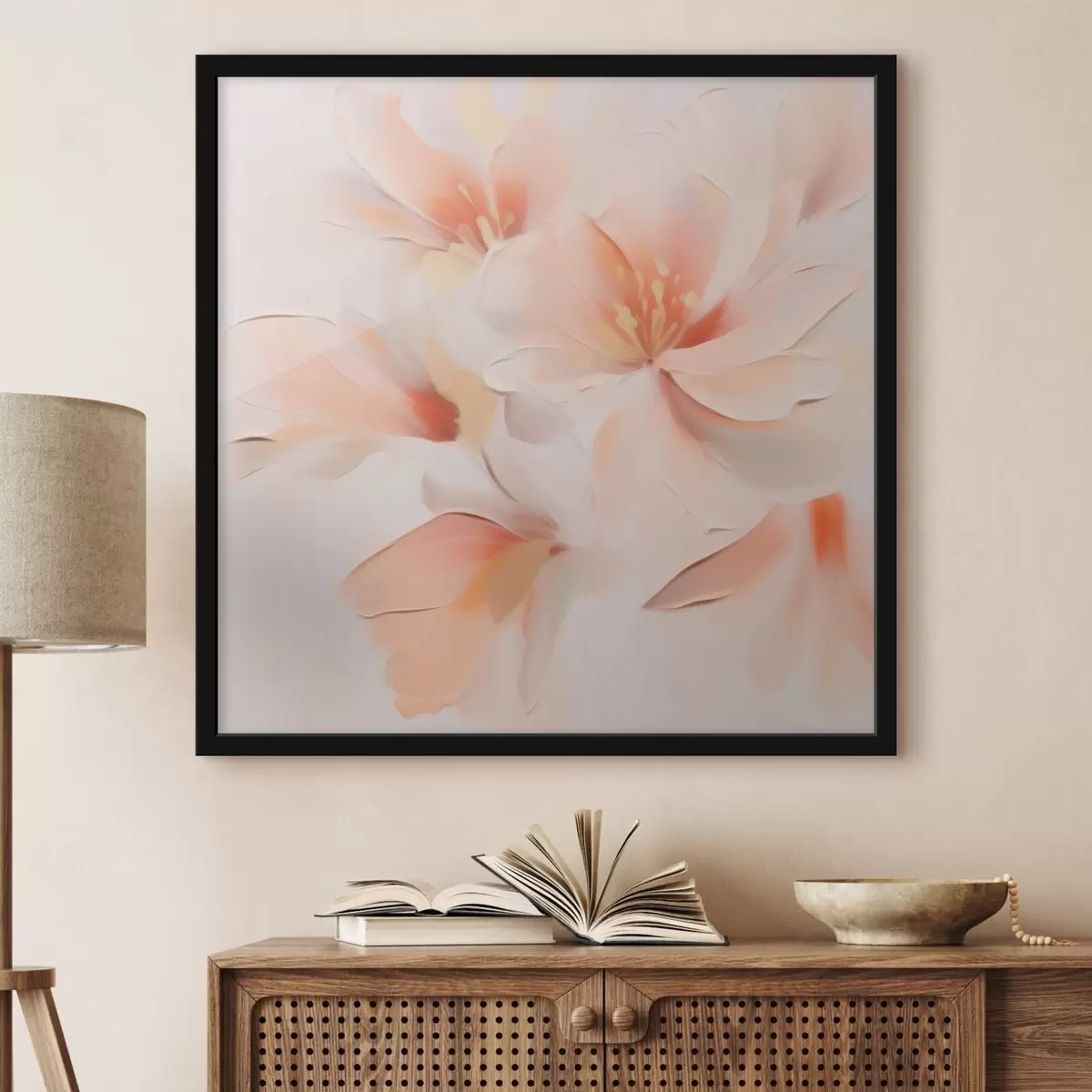 Poster Abstrakte Blumen f46012
