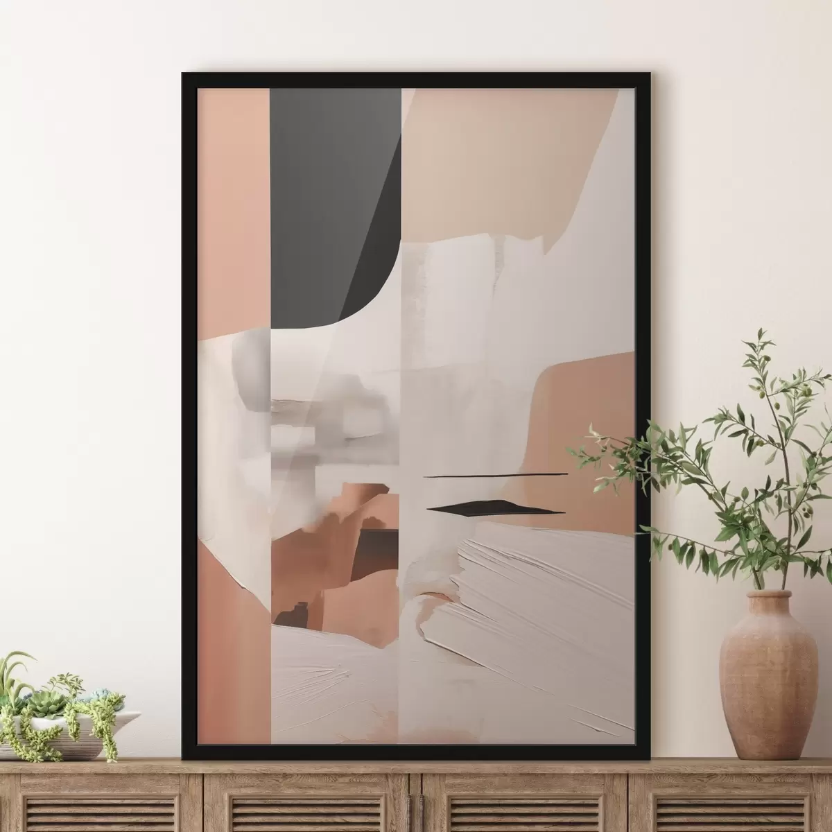Poster Abstrakte Zusammensetzung f46133