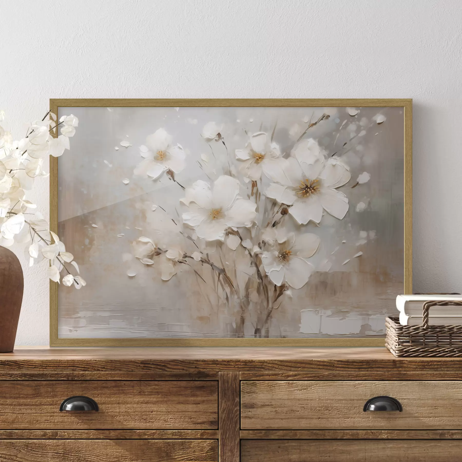Fototapete Abstrakte Blumen f46254