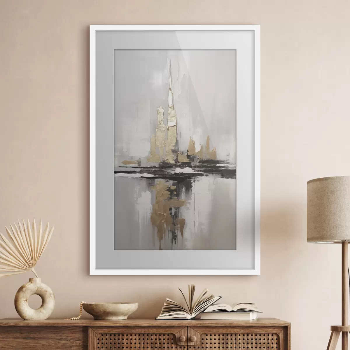 Poster Moderne Abstraktion f46296