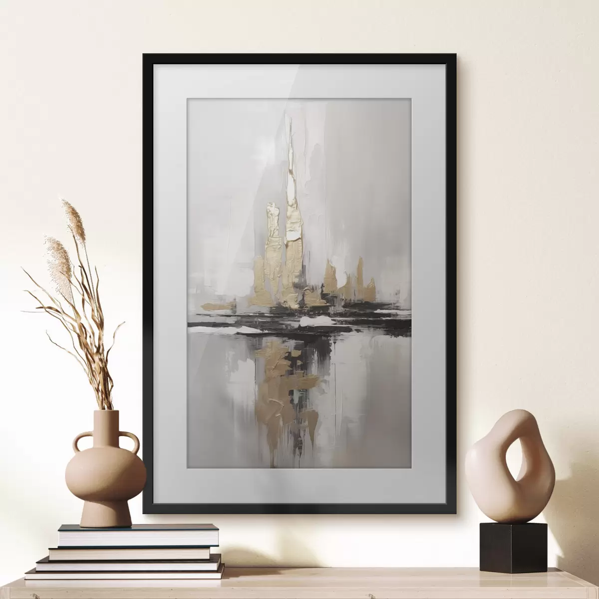 Poster Moderne Abstraktion f46296