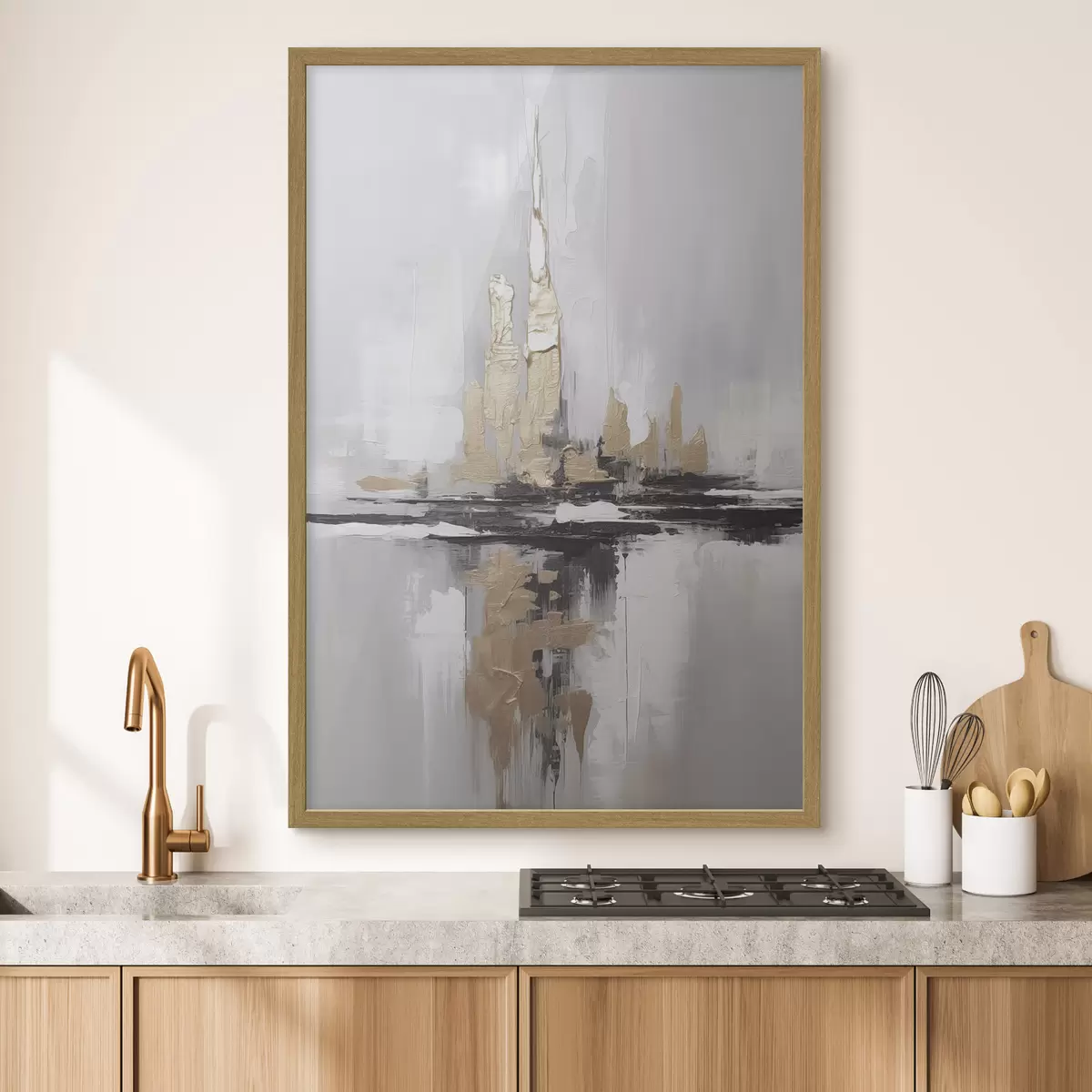 Poster Moderne Abstraktion f46296