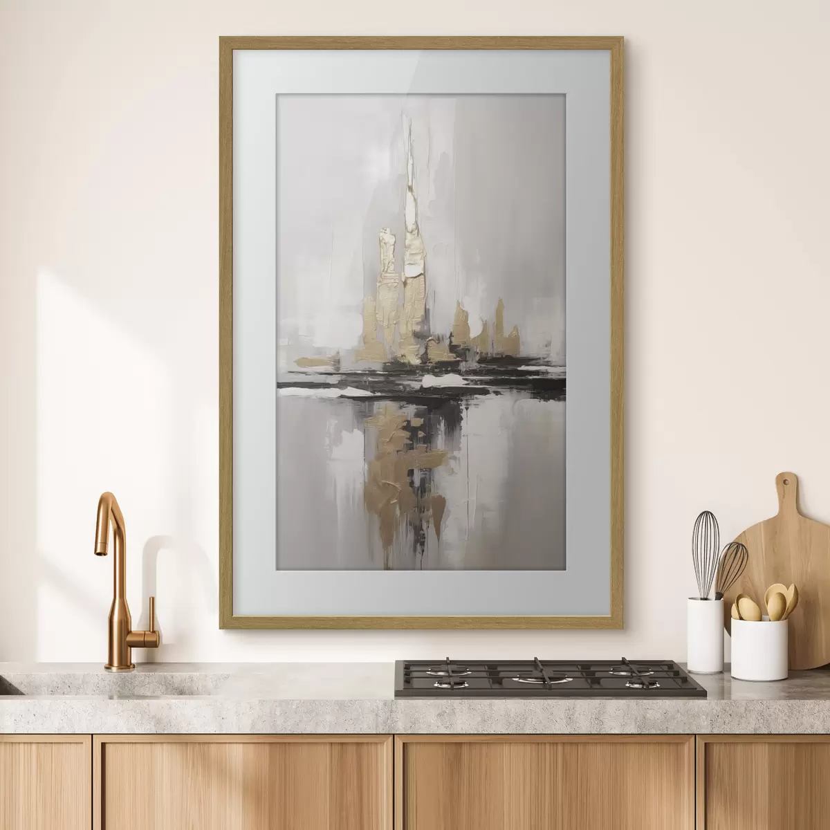 Poster Moderne Abstraktion f46296