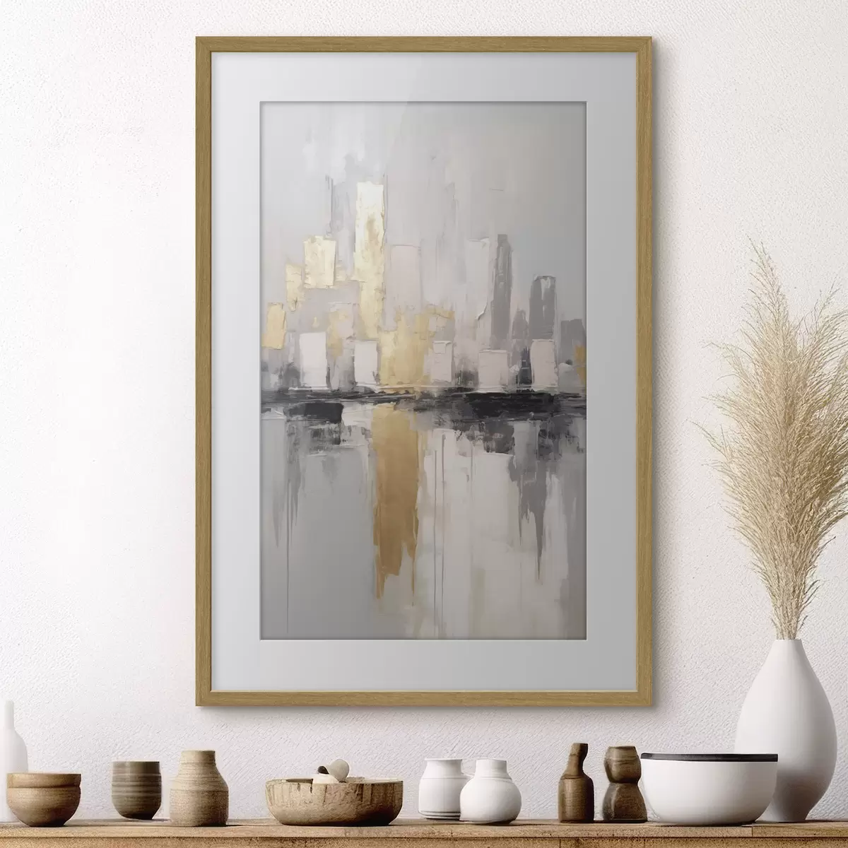 Poster Stadt und Melodie f46297