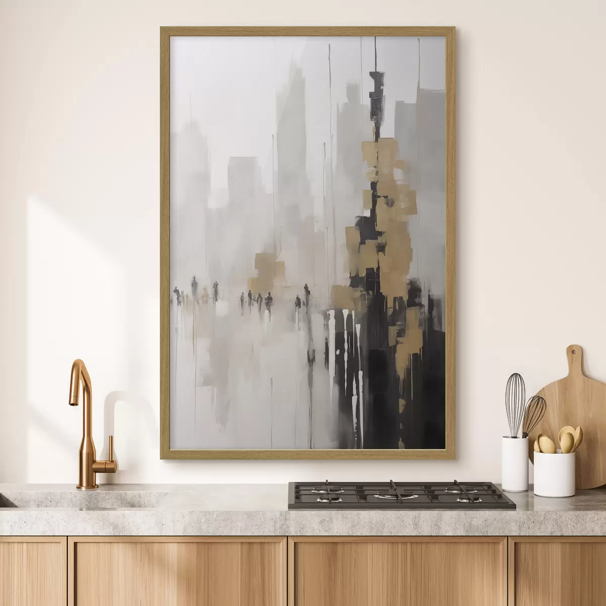 Poster Abstrakte Stadtlandschaft f46305
