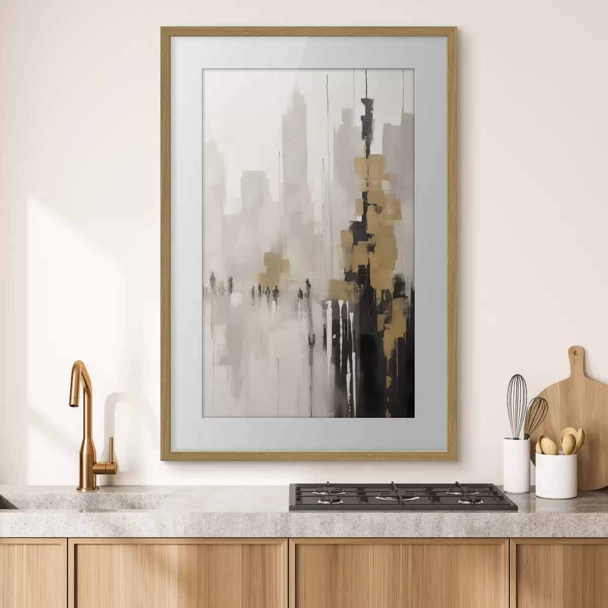 Poster Abstrakte Stadtlandschaft f46305