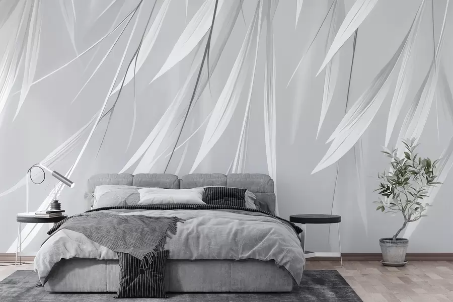 Fototapete Hängende dünne Blätter w04703v3