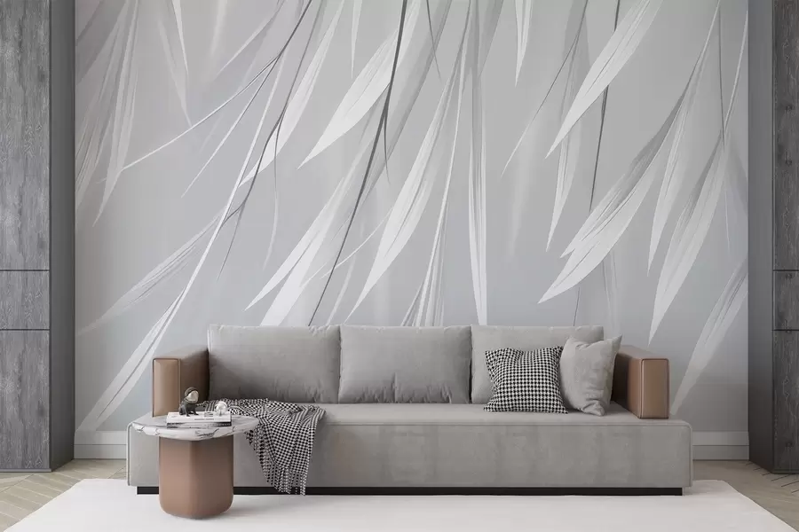 Fototapete Hängende dünne Blätter w04703v3