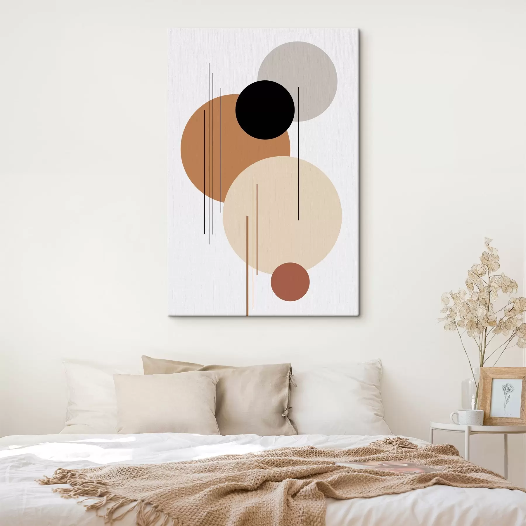 Fototapete Abstrakte geometrische Komposition s46351