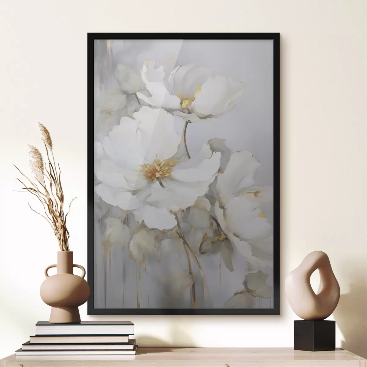 Poster Abstrakte Blumen f46347