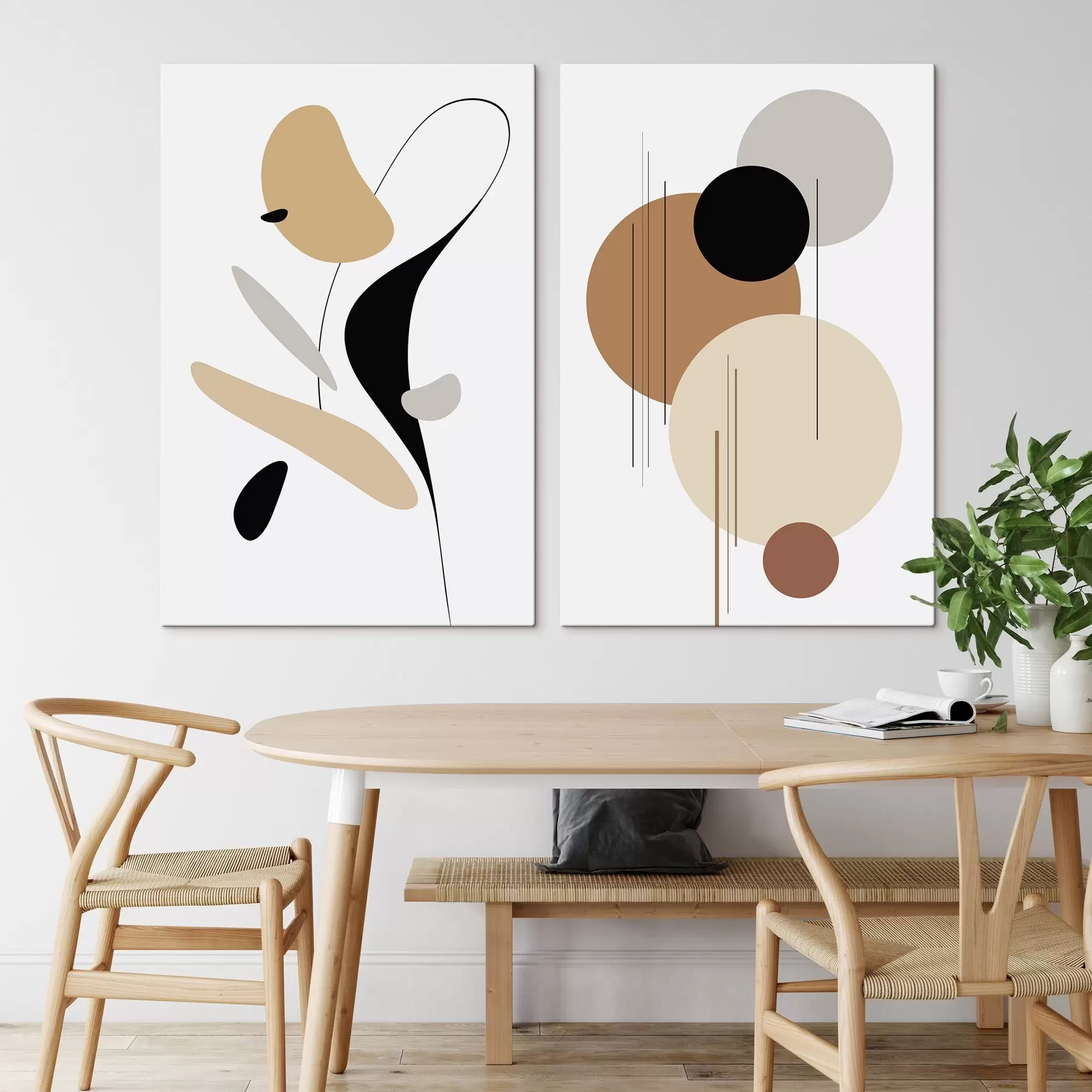 Fototapete Abstrakte geometrische Komposition m00908