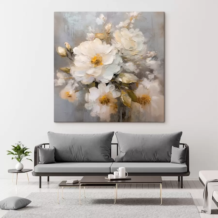Fototapete Abstrakte Blumen s46265