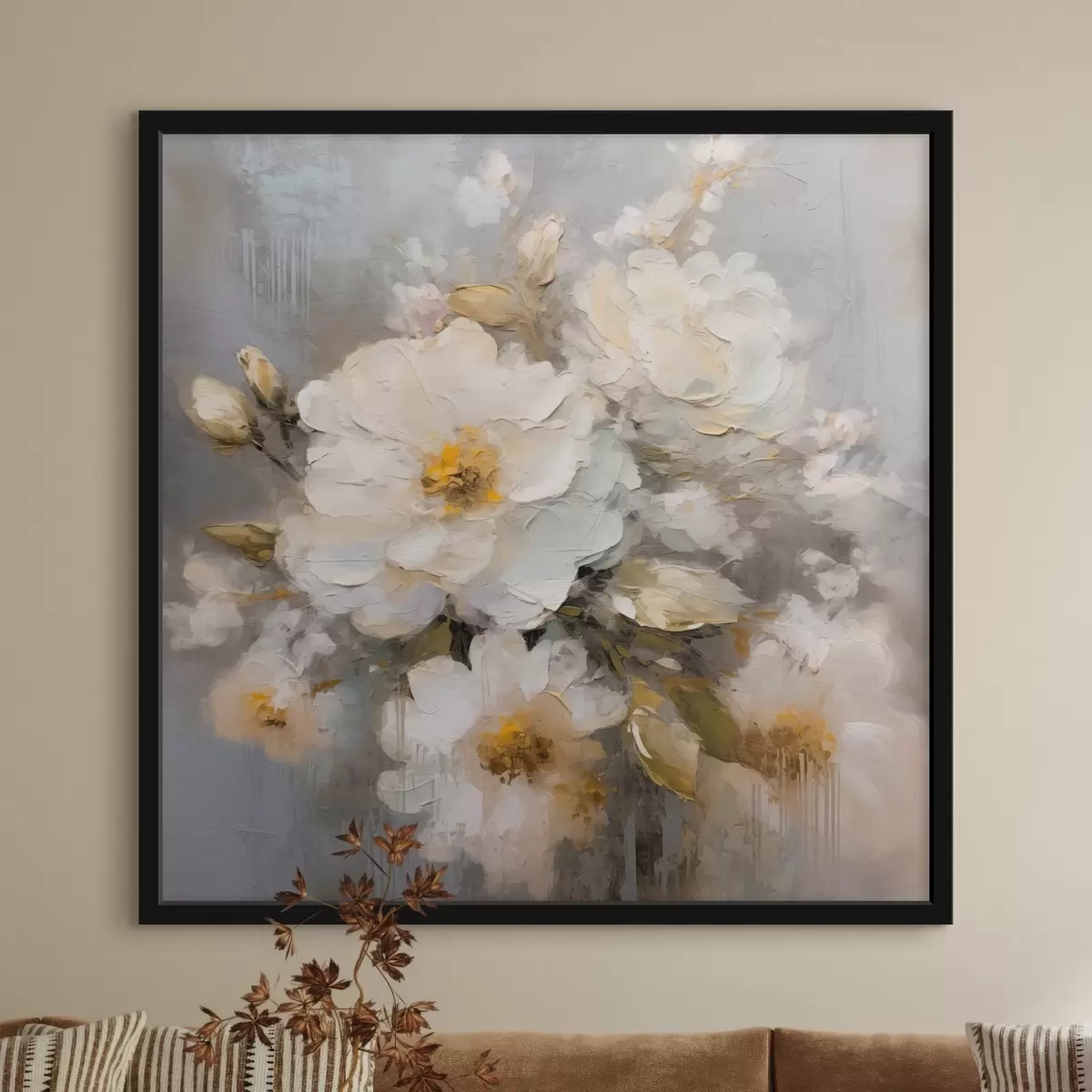 Poster Abstrakte Blumen f46265