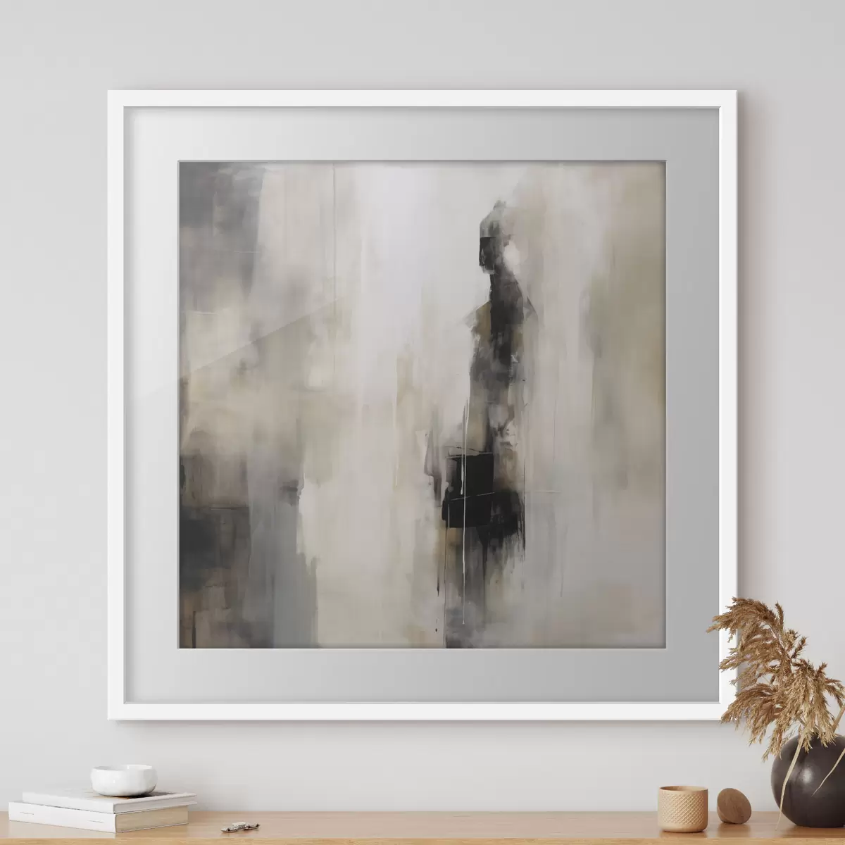 Poster Eine abstrakte menschliche Figur f46361