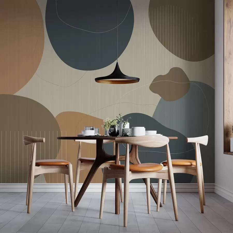 Fototapete Abstrakte Kreise w04759v1