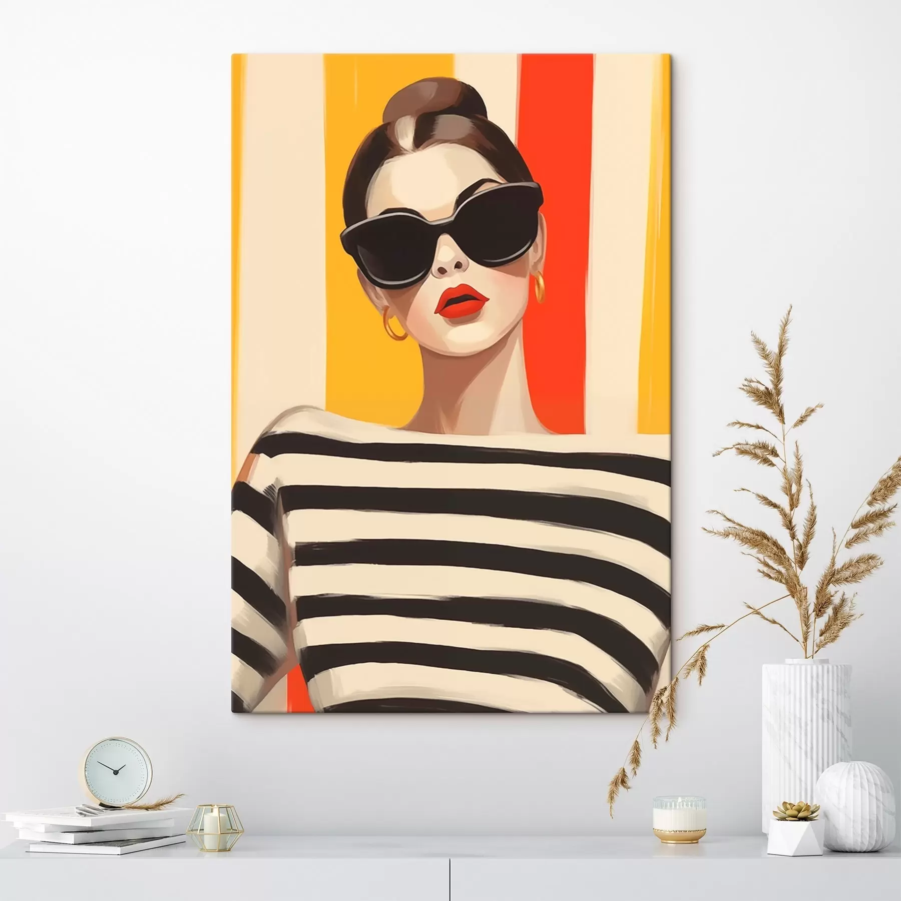 Fototapete Modebewusstes Mädchen s46418