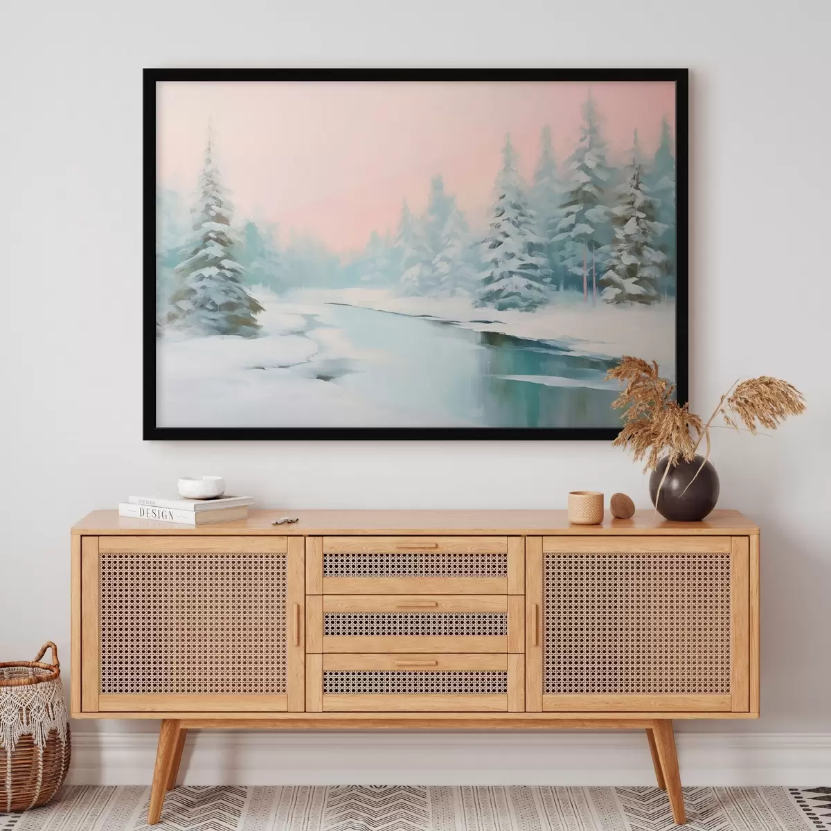 Poster Winterlandschaft f46408