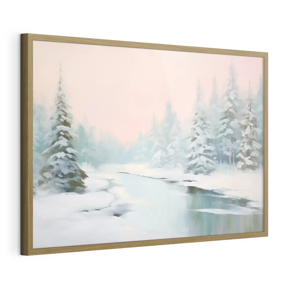 Poster Winterlandschaft f46408