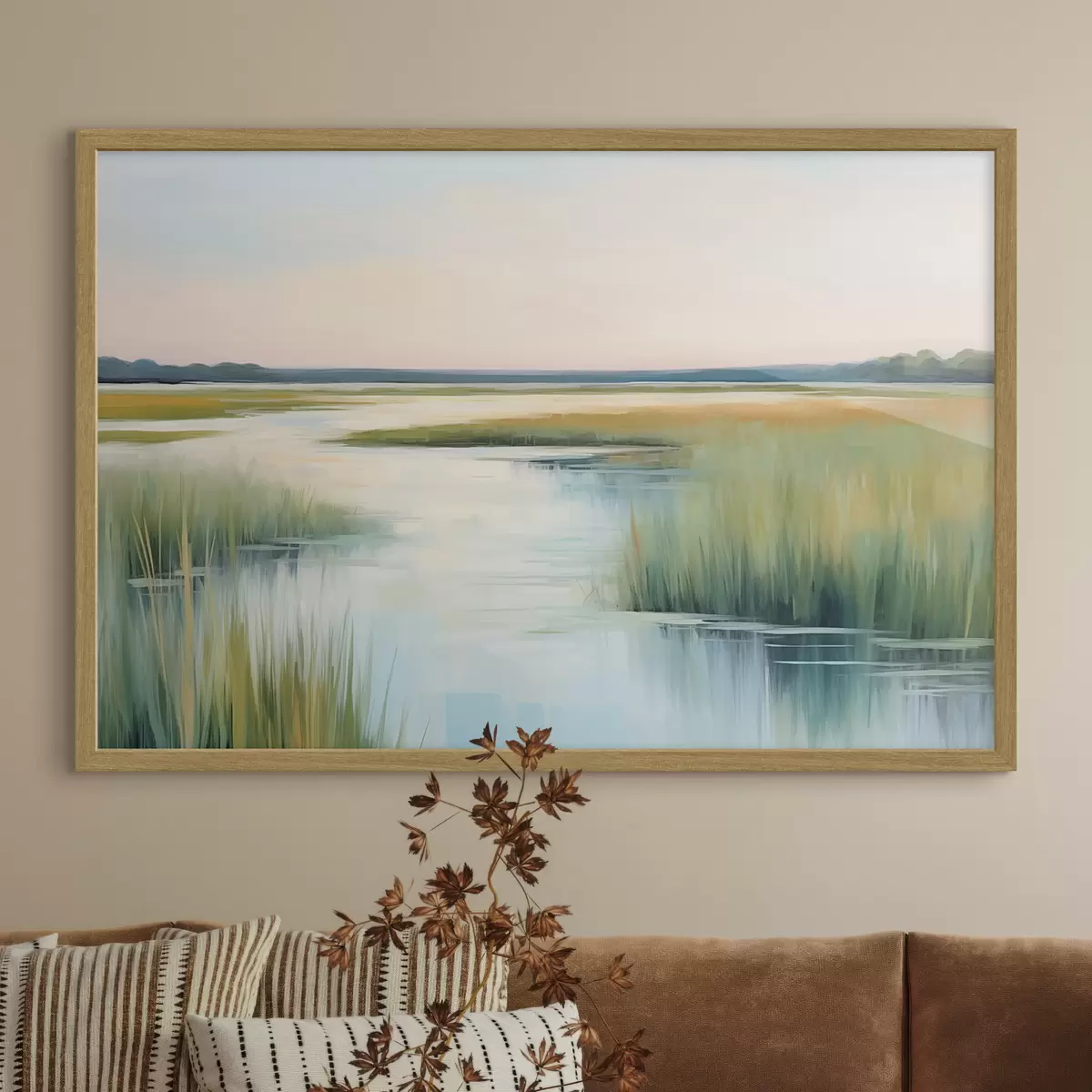 Poster Sommerlandschaft f46409