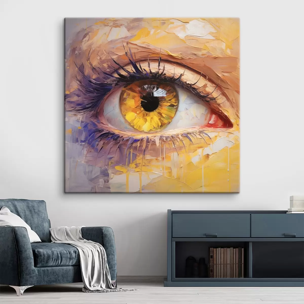 Fototapete Augen in verschiedenen Farben s46378