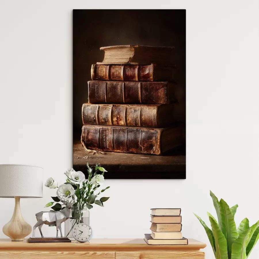 Fototapete Vintage-Bücher s46430