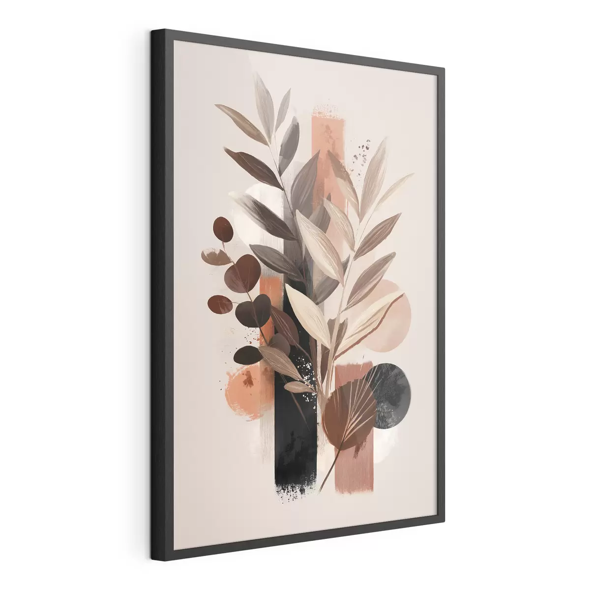Poster Abstrakte Blätter f46376
